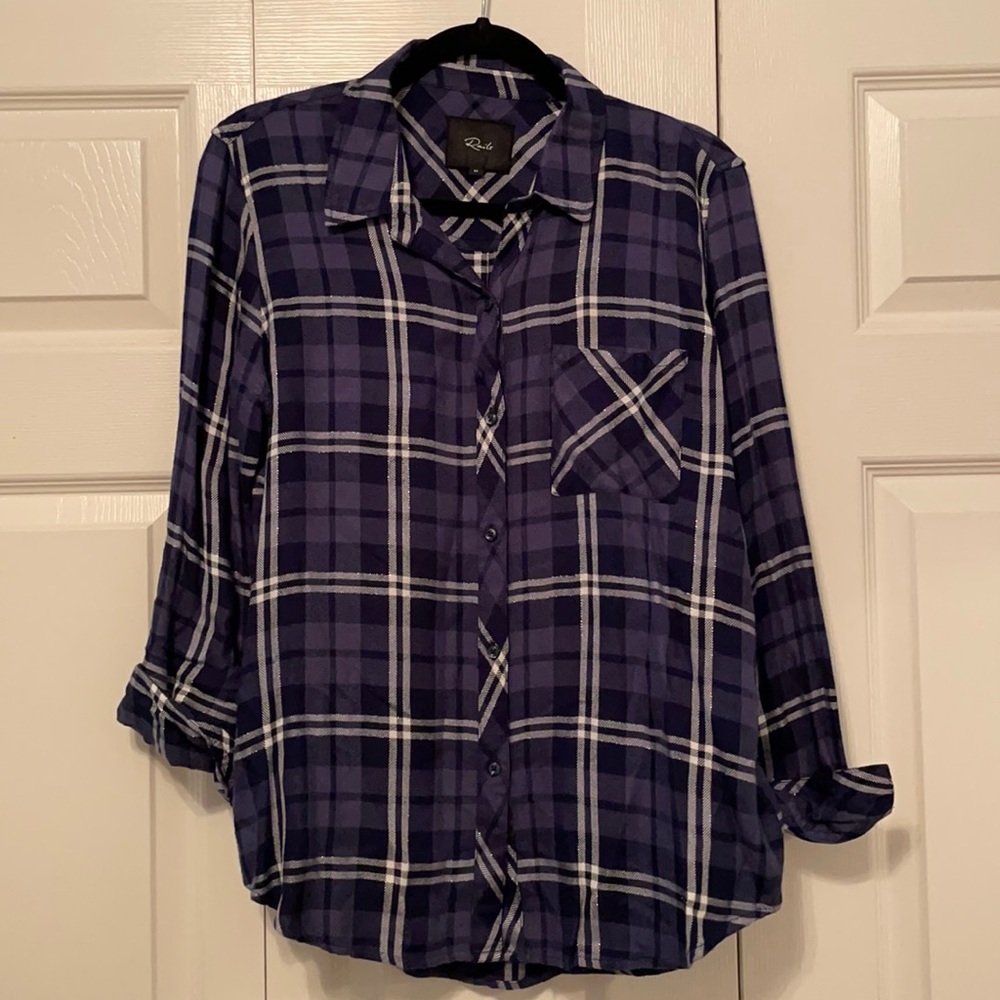 Rails Long Sleeve Top Size M